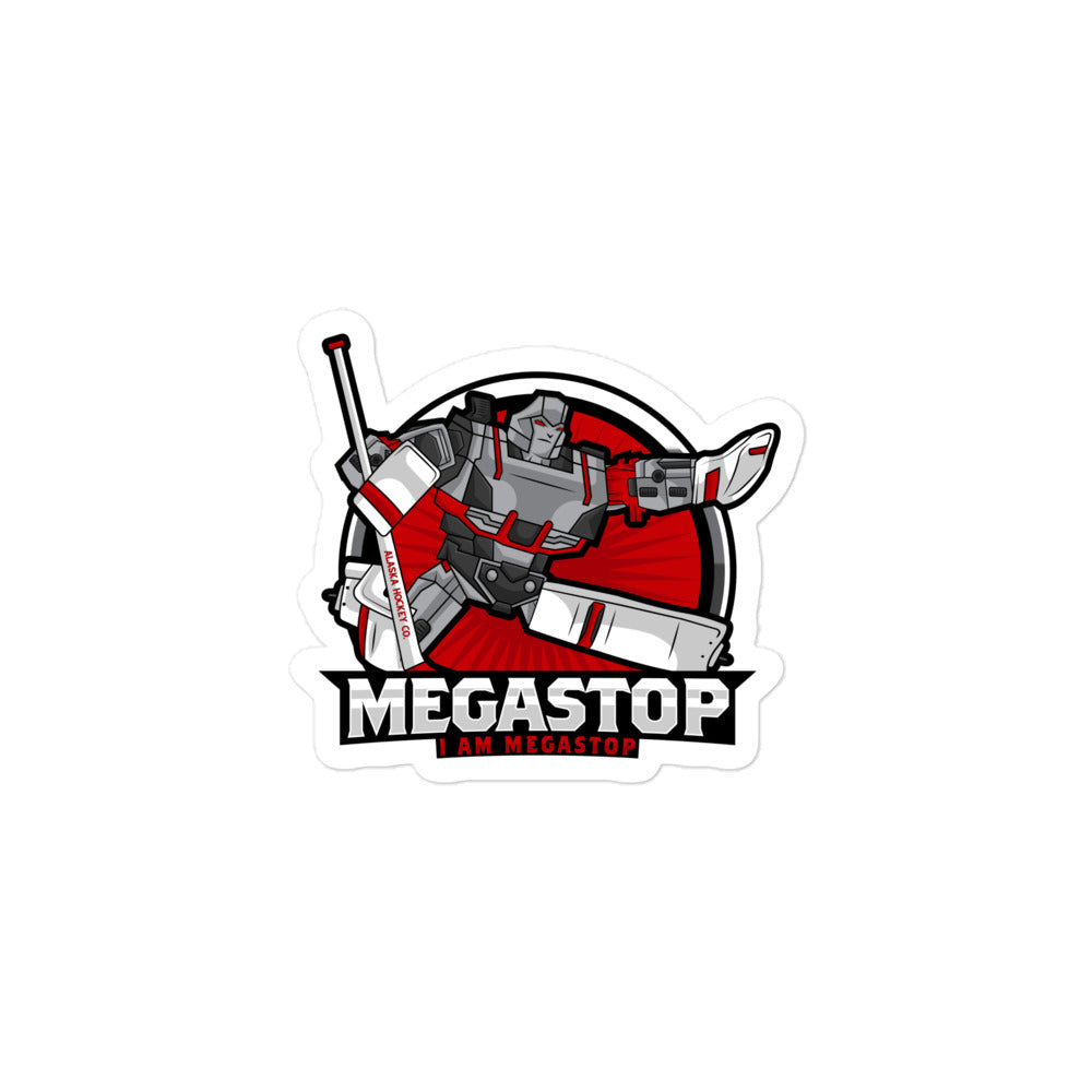 Megastop Sticker