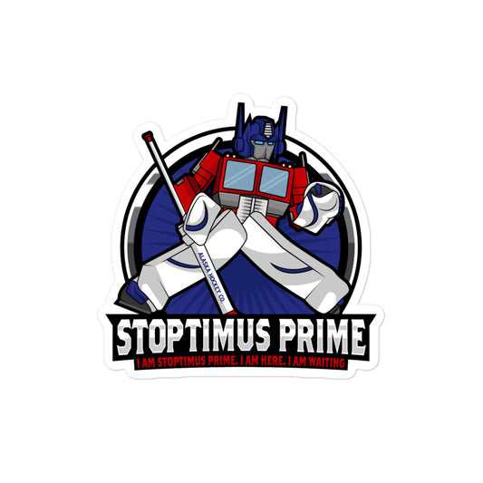 Stoptimus Prime Sticker