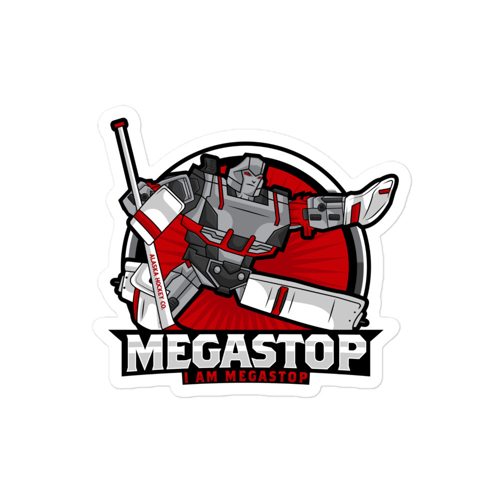 Megastop Sticker