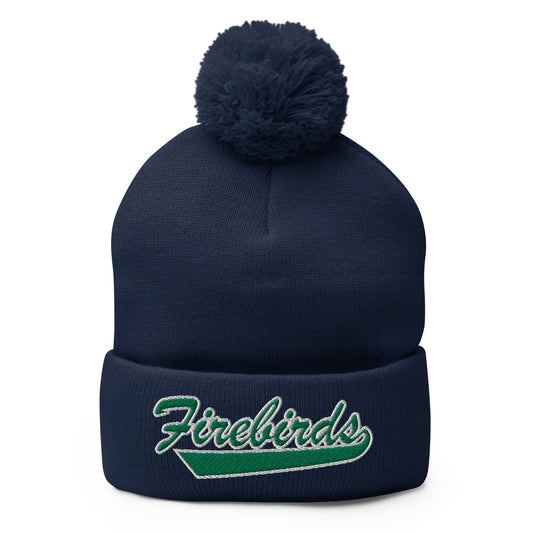 Firebird Script Pom-Pom Beanie