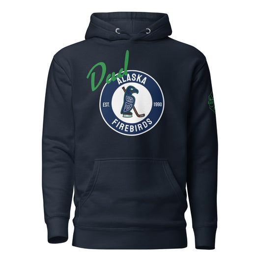 Alaska Firebirds Dad Hoodie