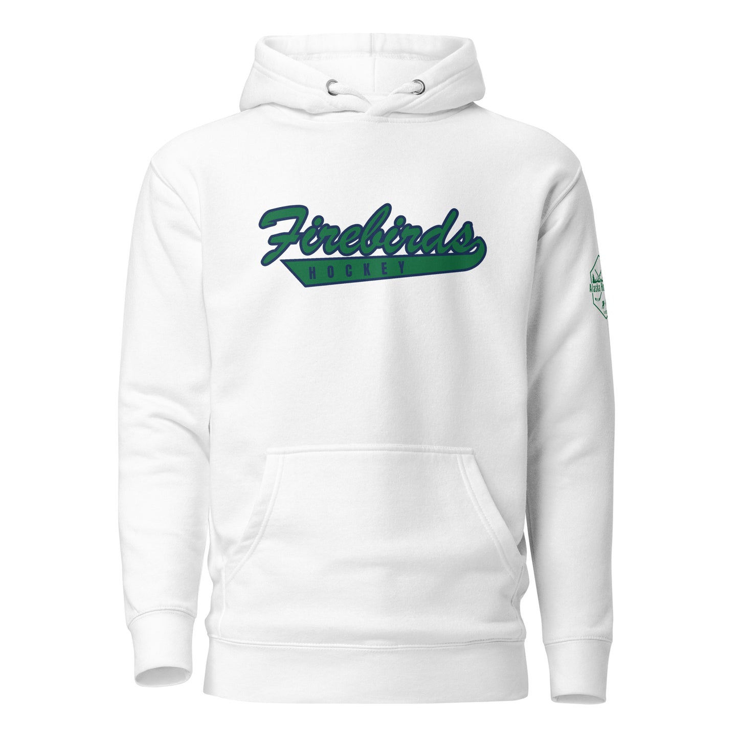 Alaska Firebirds Hockey Script Unisex Hoodie