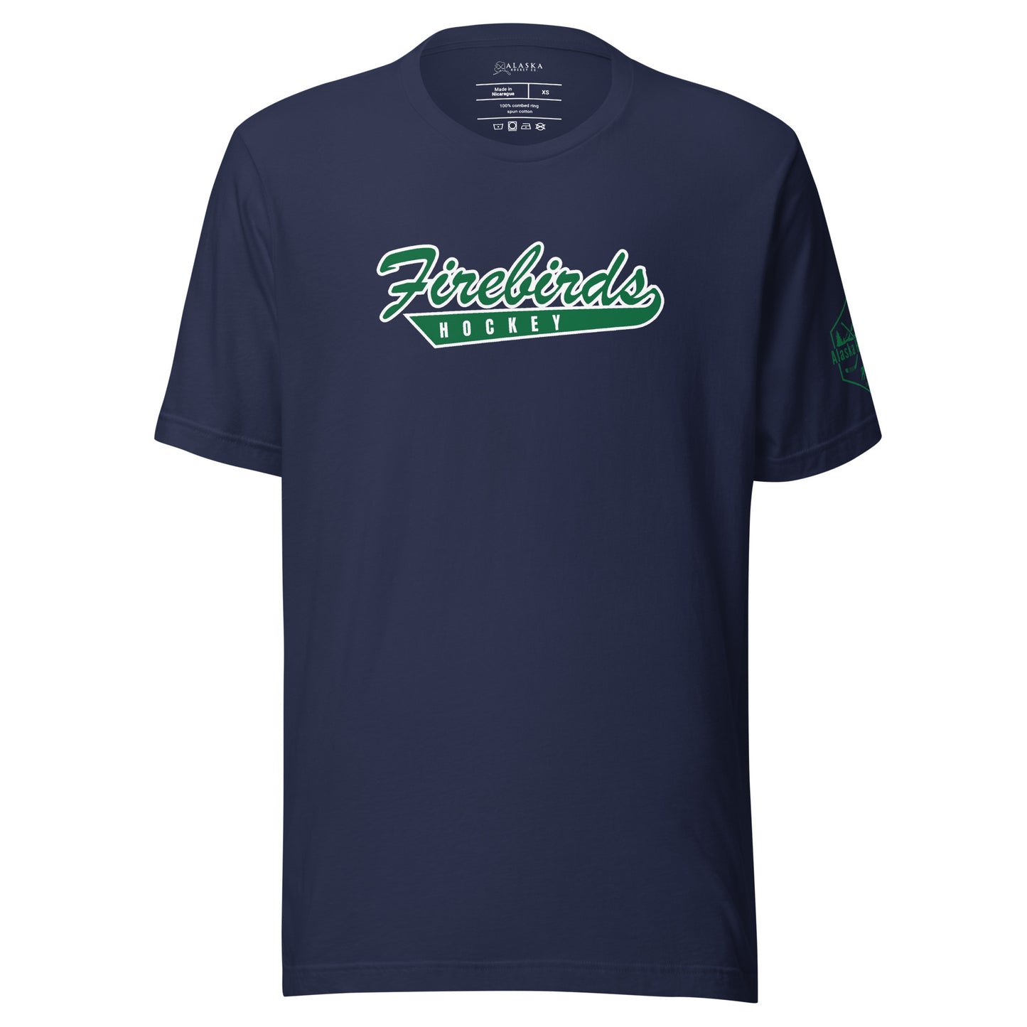 Alaska Firebirds Hockey Script Unisex T-Shirt