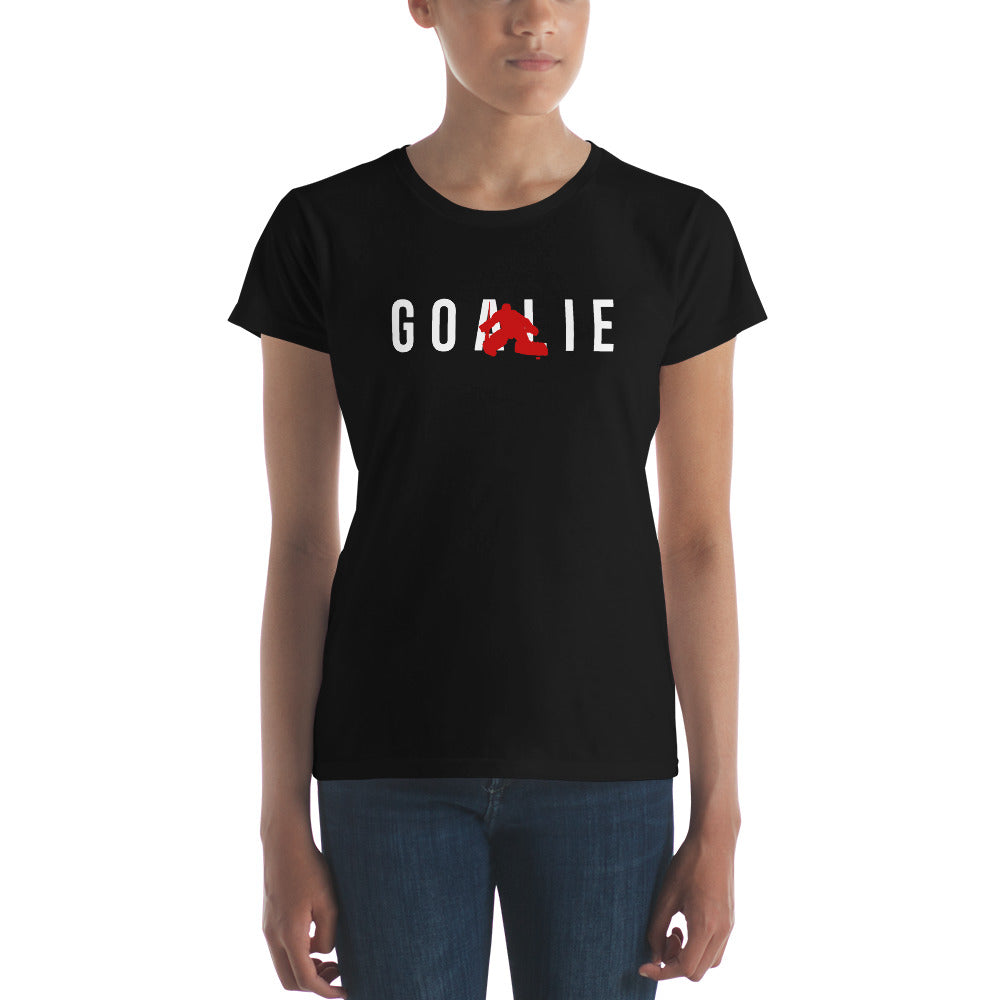 Goalie Silhouette Women's T-Shirt