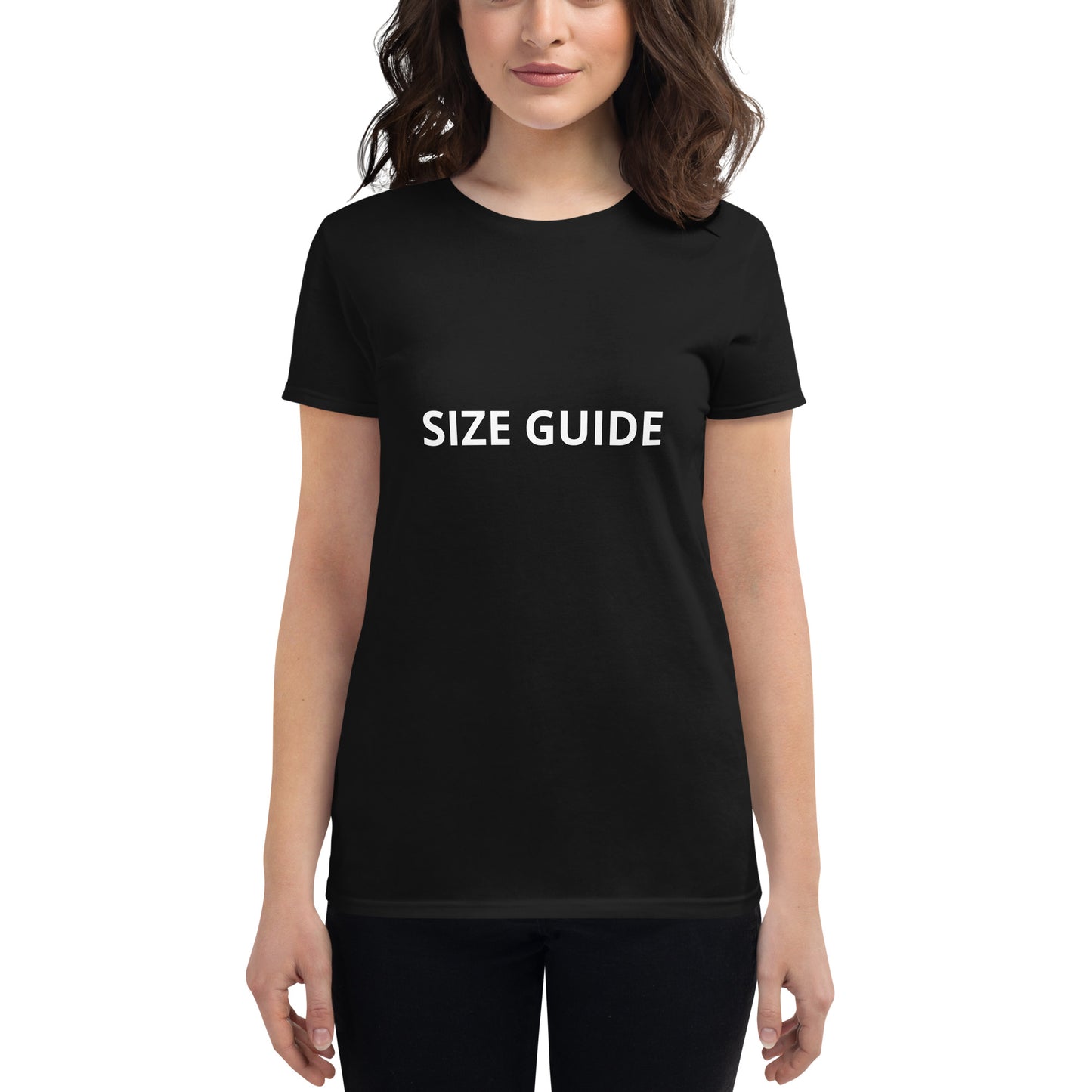 Size Guide Women's short sleeve t-shirt Gildan 880