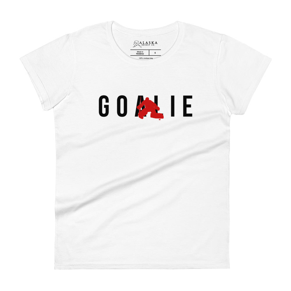 Goalie Silhouette Women's T-Shirt