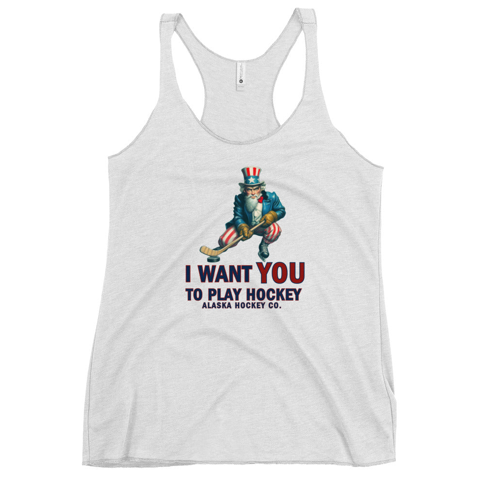 Uncle Sam Racerback Tank