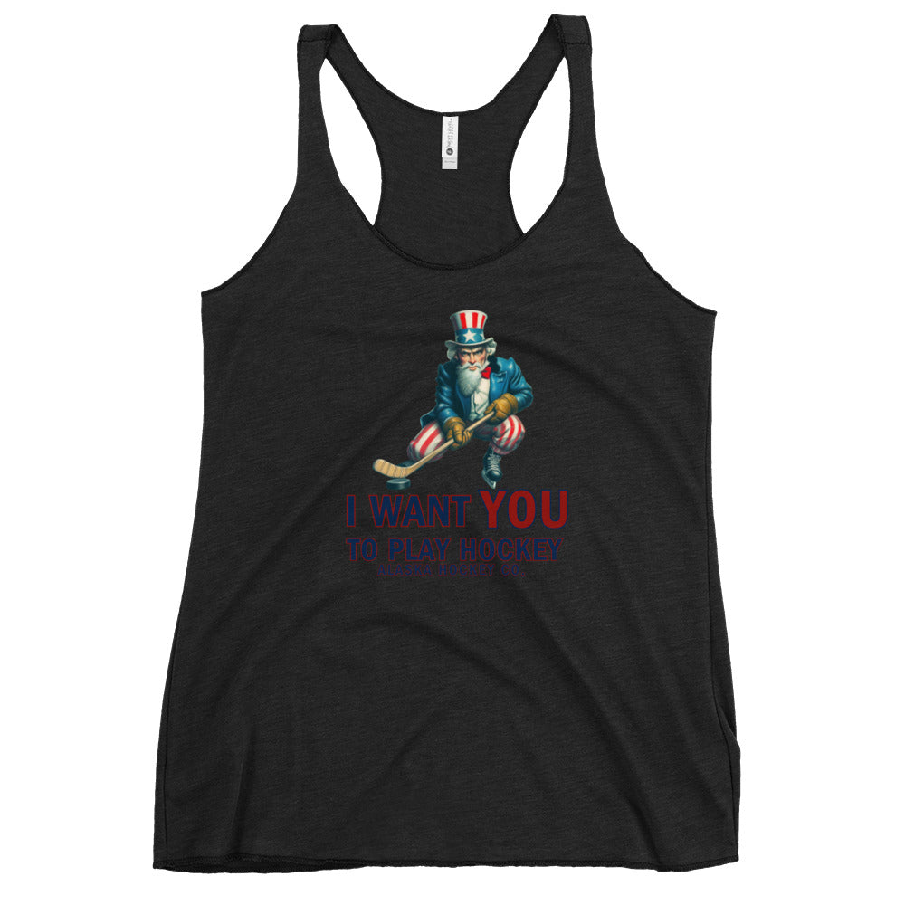 Uncle Sam Racerback Tank