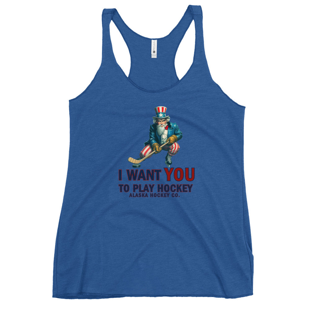 Uncle Sam Racerback Tank