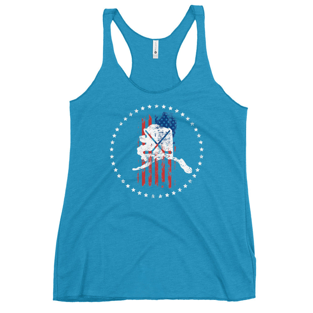 Old Glory Women's Racerback Tank