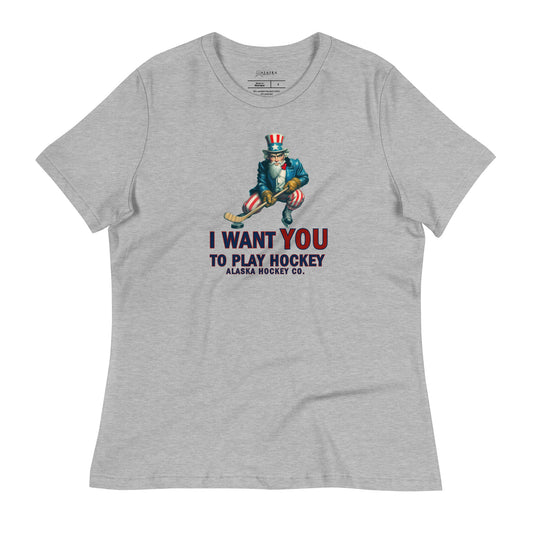Uncle Sam Women's Relaxed T-Shirt