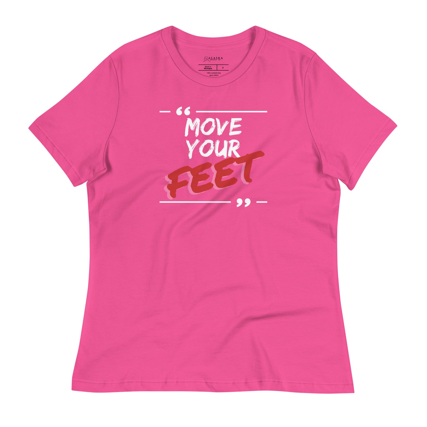 Move Your Feet Women's Relaxed T-Shirt