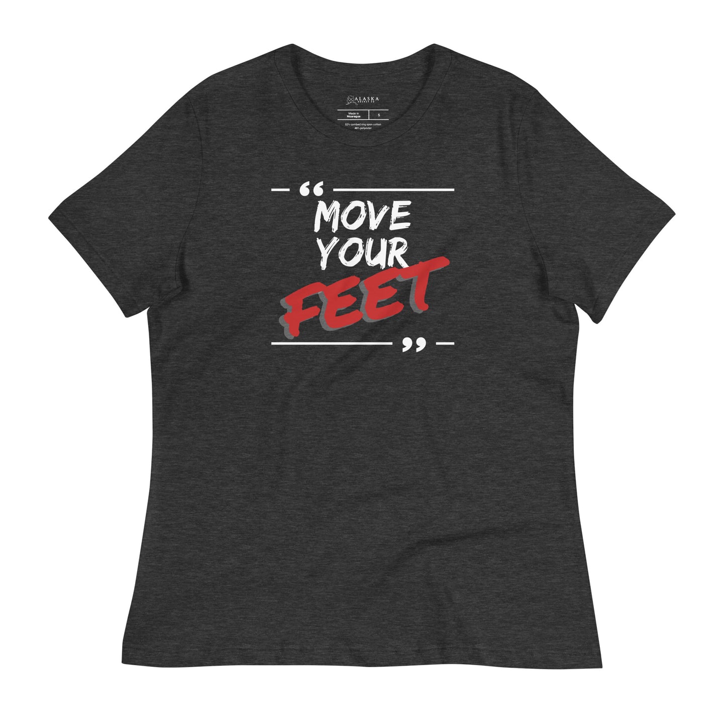 Move Your Feet Women's Relaxed T-Shirt
