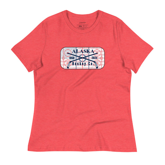 Flag Rink Women's Relaxed T-Shirt