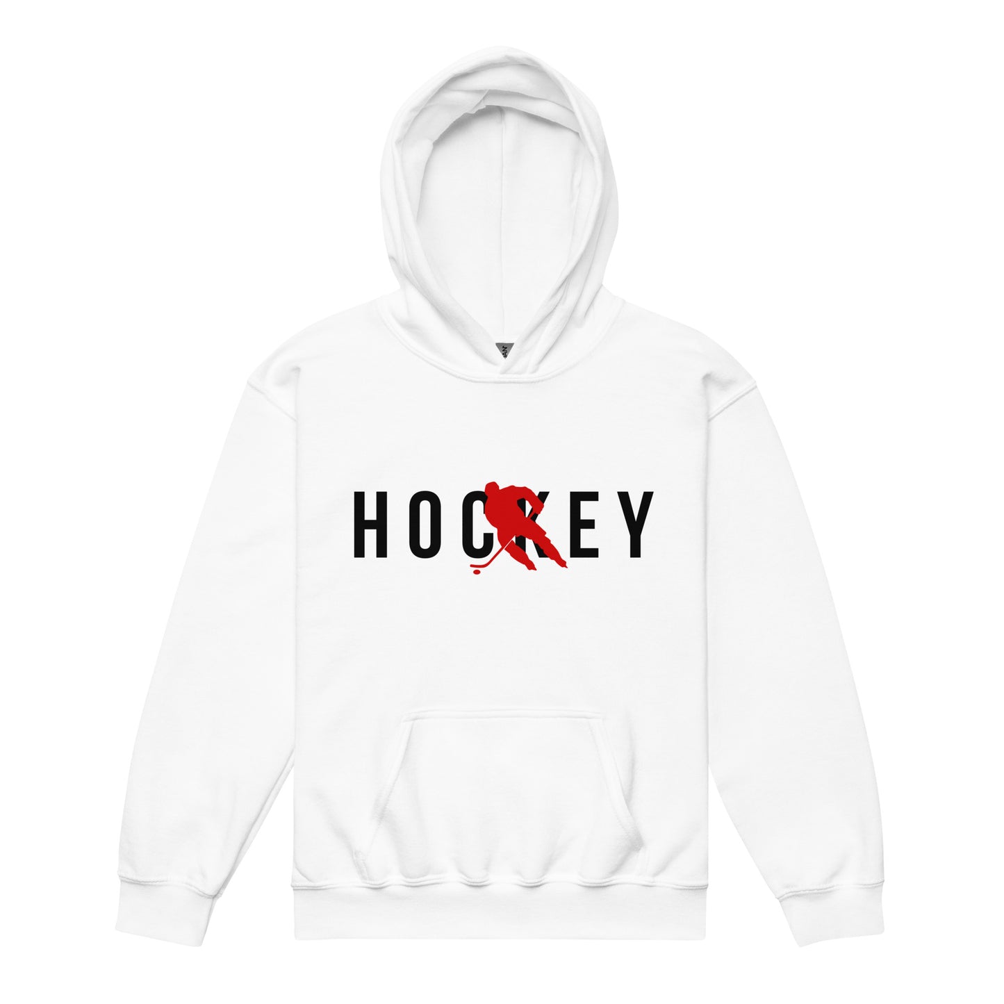 Hockey Silhouette Kids Hoodie