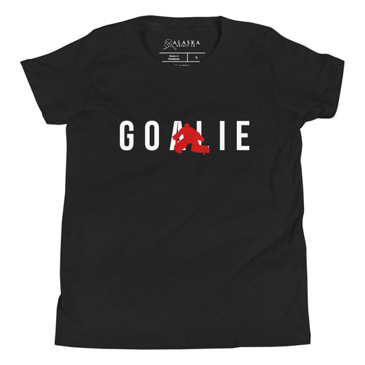 Goalie Silhouette Kids T-shirt