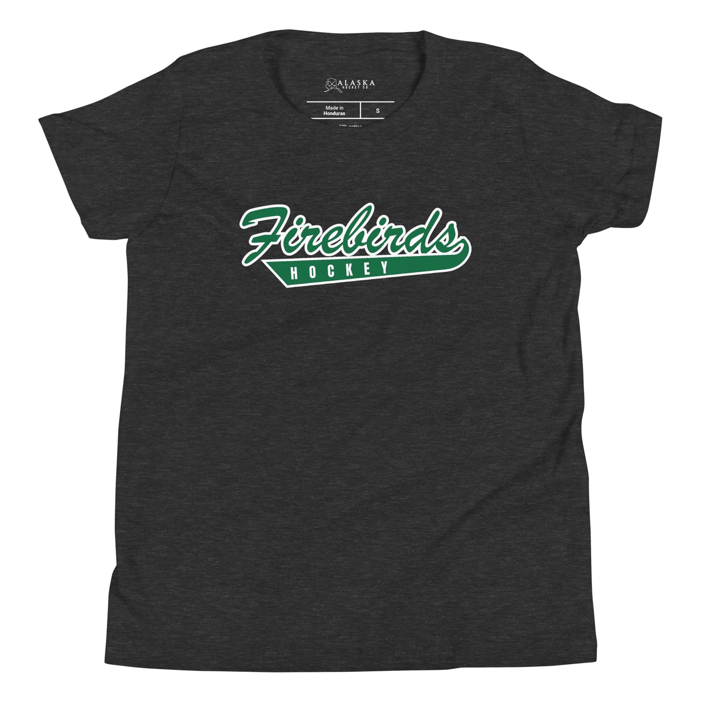 Alaska Firebirds Hockey Script Kids T-Shirt
